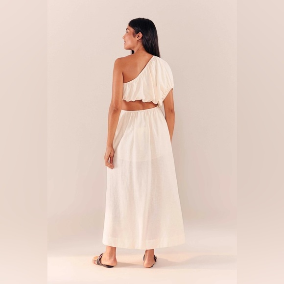 FARM RIO - One-Shoulder Cut-Out Maxi Dress - Picture 7 of 16